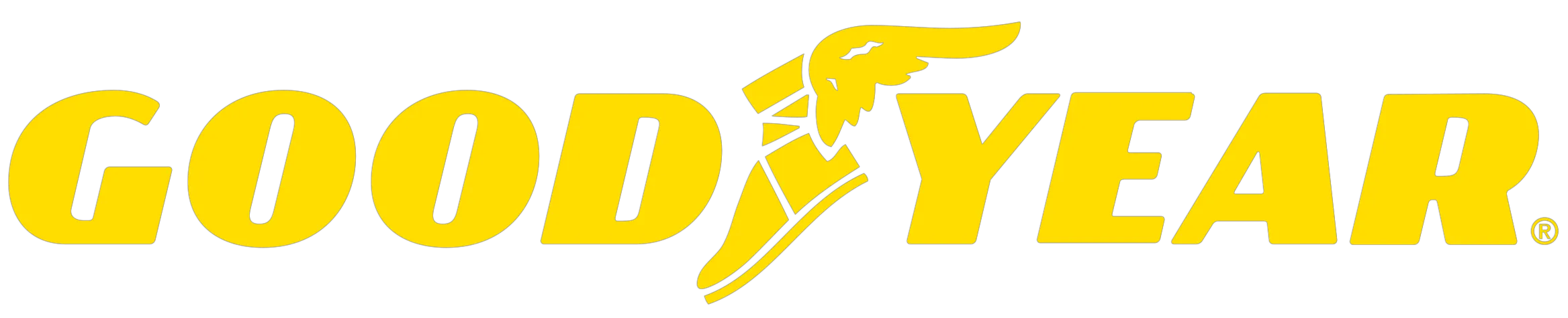 Logo de marca Goodyear